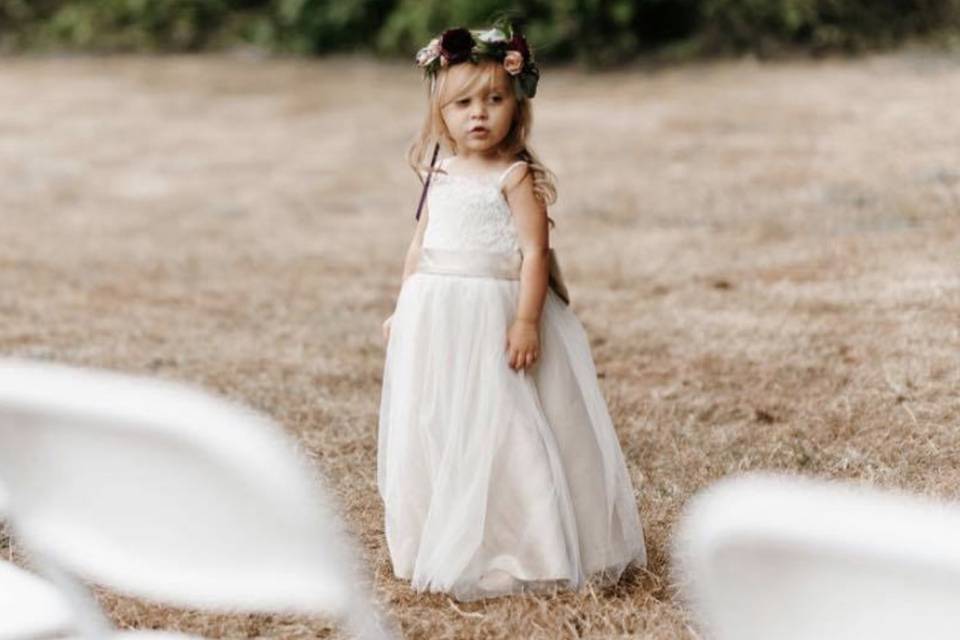 Flower Girl Crown