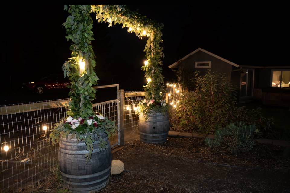 Garland and Barrel Tops