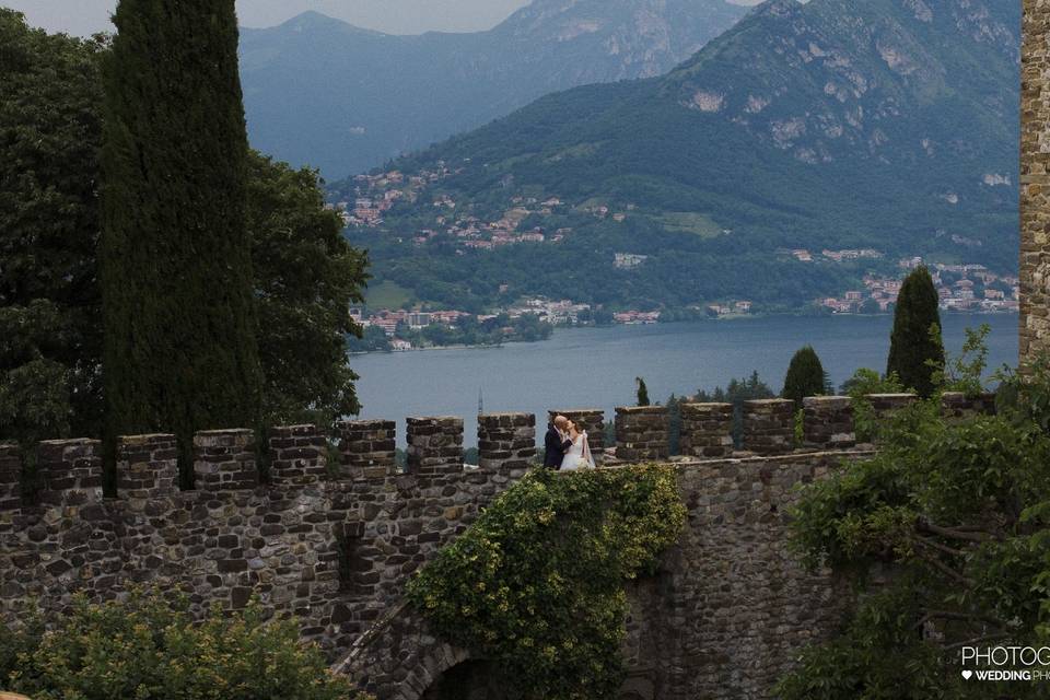 Wedding in a castle