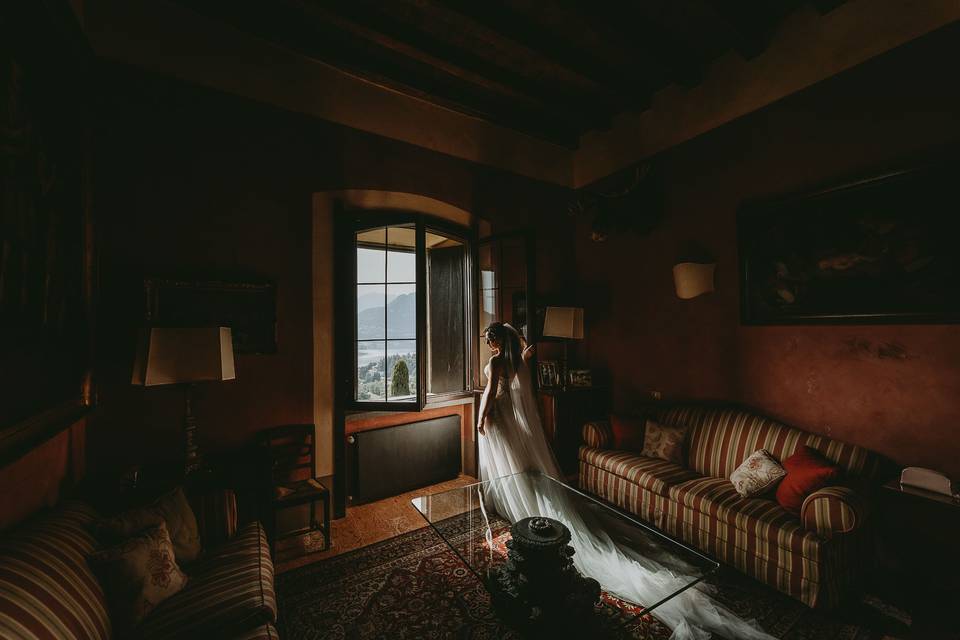 Bride preparation room