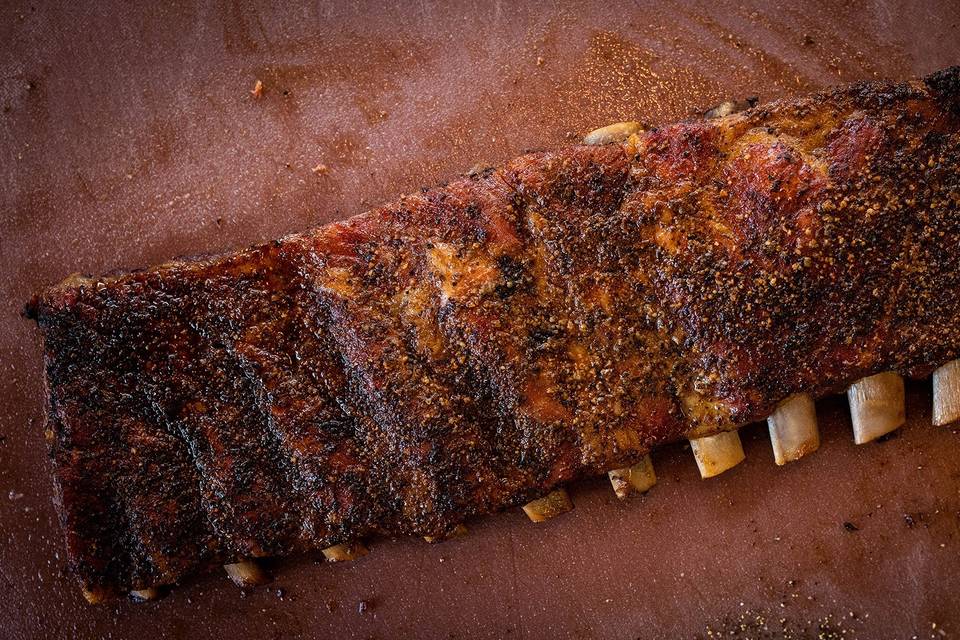 Rack of St. Louis Pork Ribs