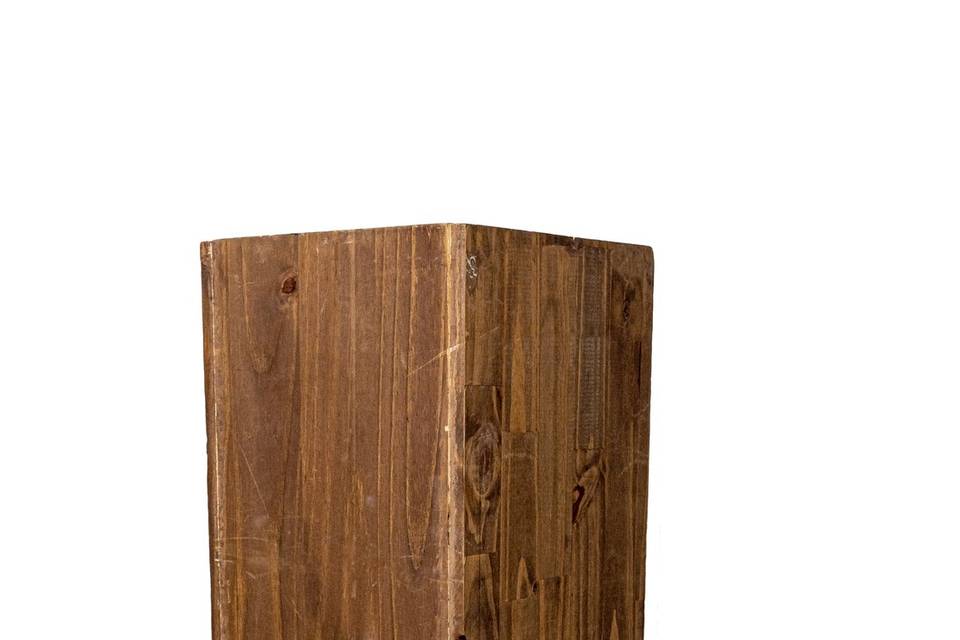 Wood Box Stand