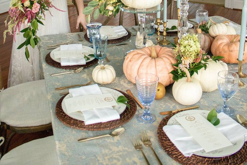 Small Table Setting