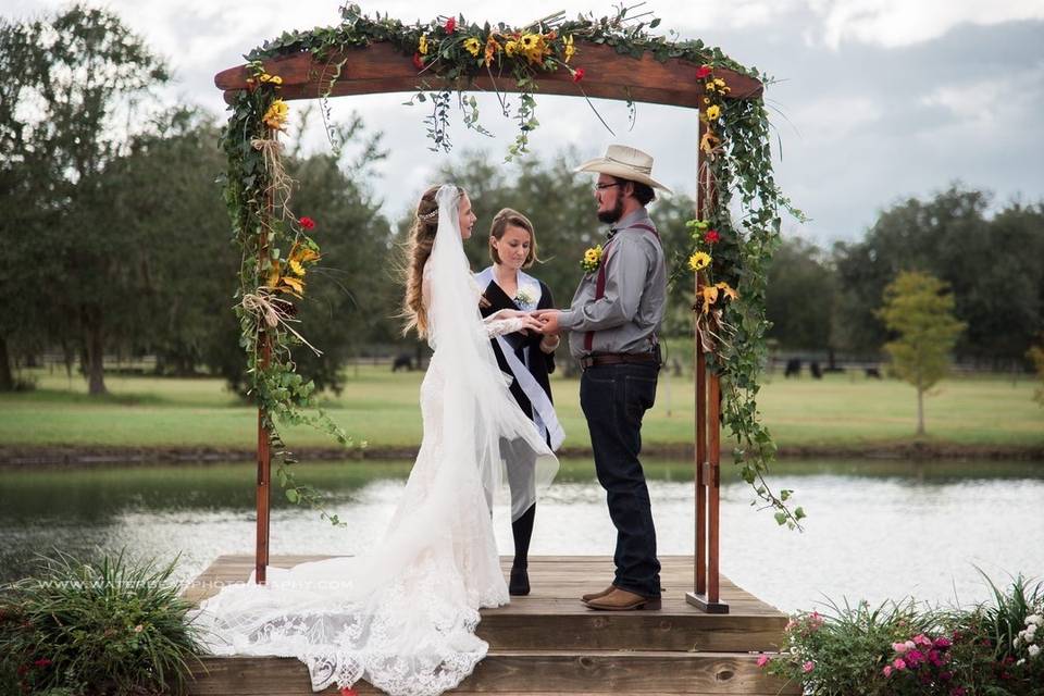 C-Bar Ranch Wedding 10-19