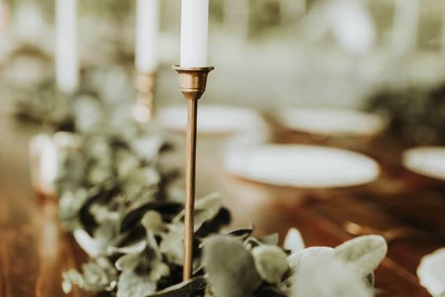 Brass Candle Collection — Something Borrowed Wedding Rentals