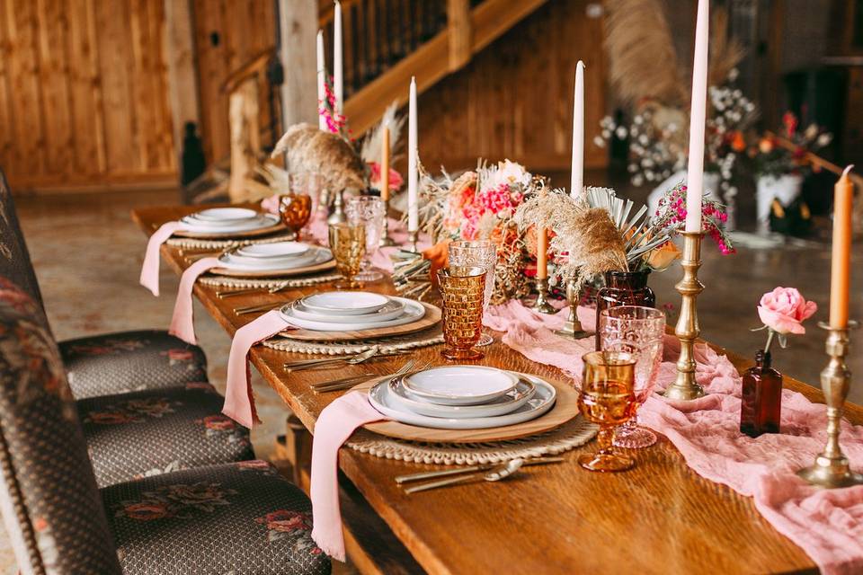 Boho headtable