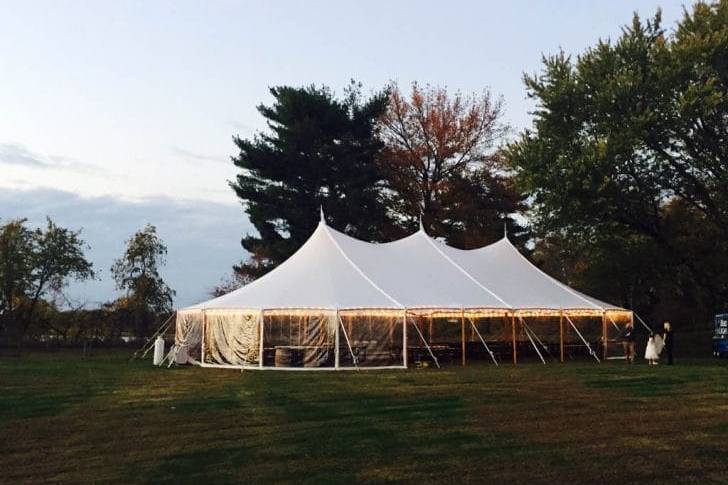 Sailcloth tent