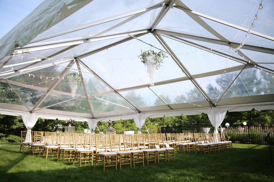 Clear Top Frame Tent