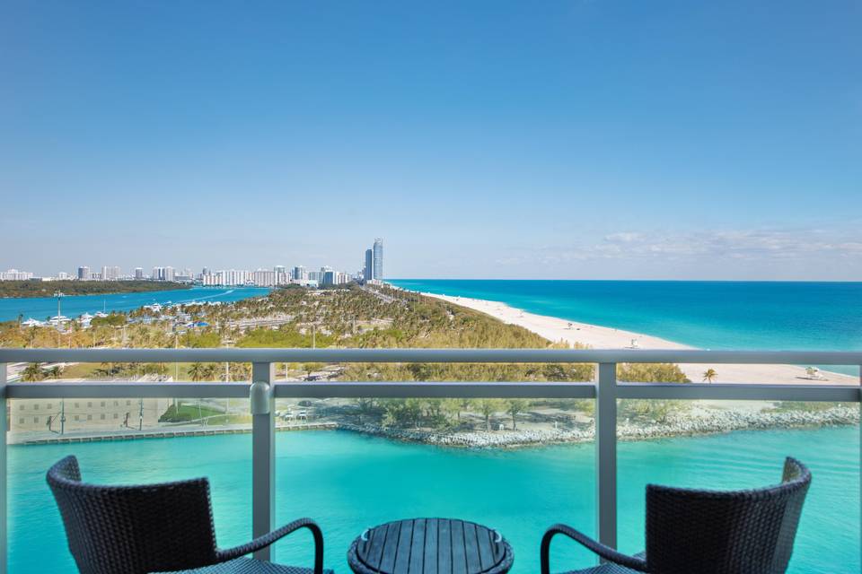 Ocean Balcony View