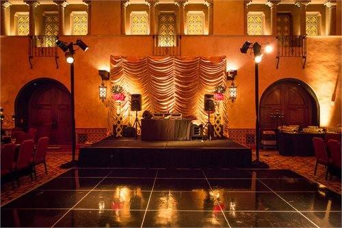 Ballroom with Up Lights