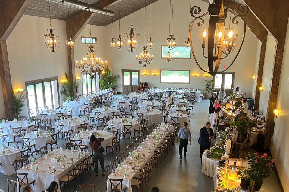 Brunch event for 200 guests