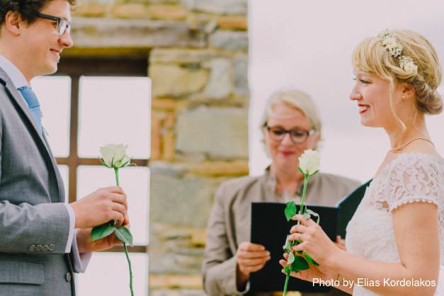 The rose ceremony