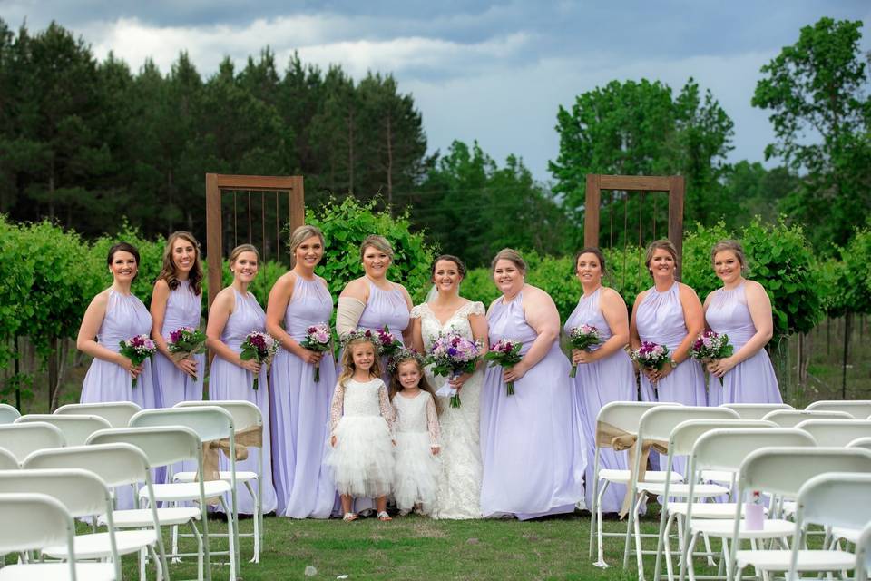 Breathtaking outdoor ceremony