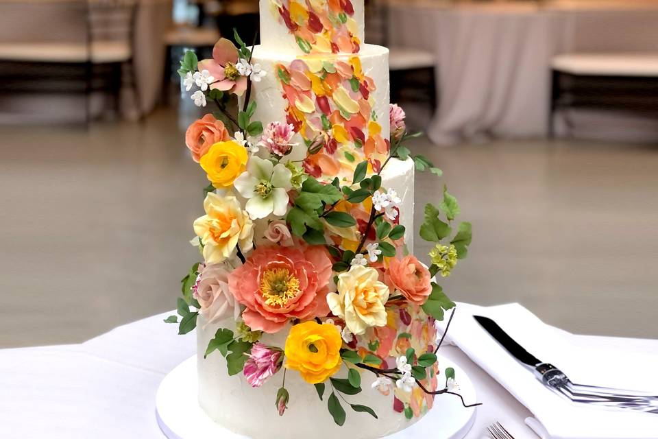 Colorful Sugar Flowers