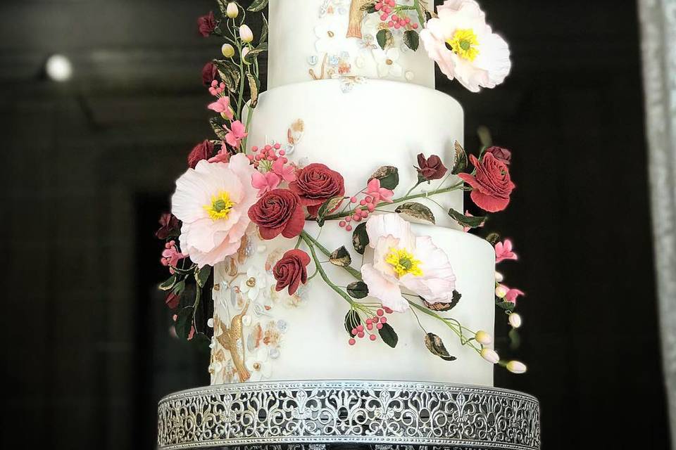 Flourish Cake Design