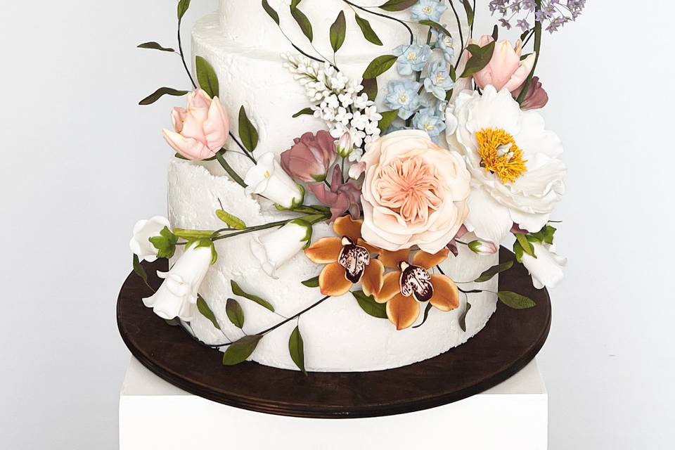 Spring Wildflower cake