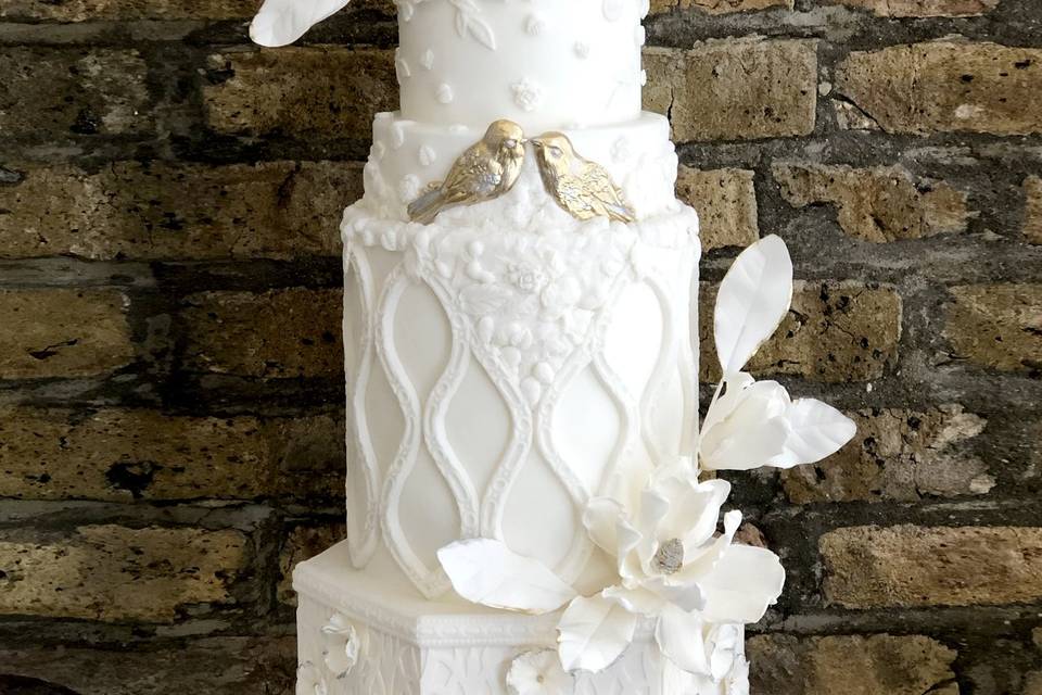 Flourish Cake Design