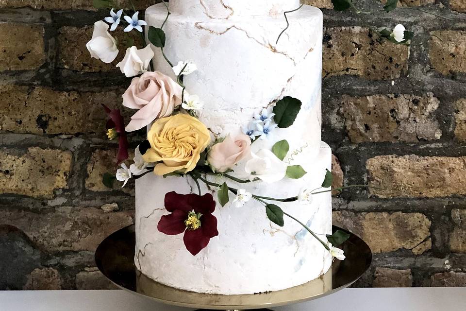 Flourish Cake Design