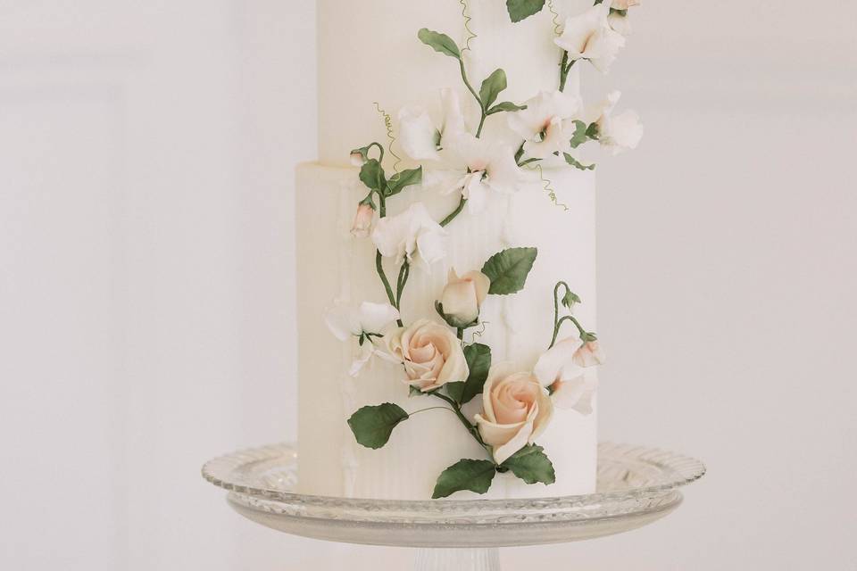 Flourish Cake Design