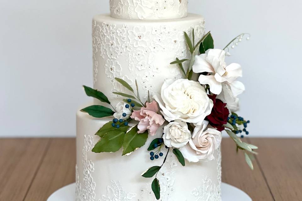 Flourish Cake Design