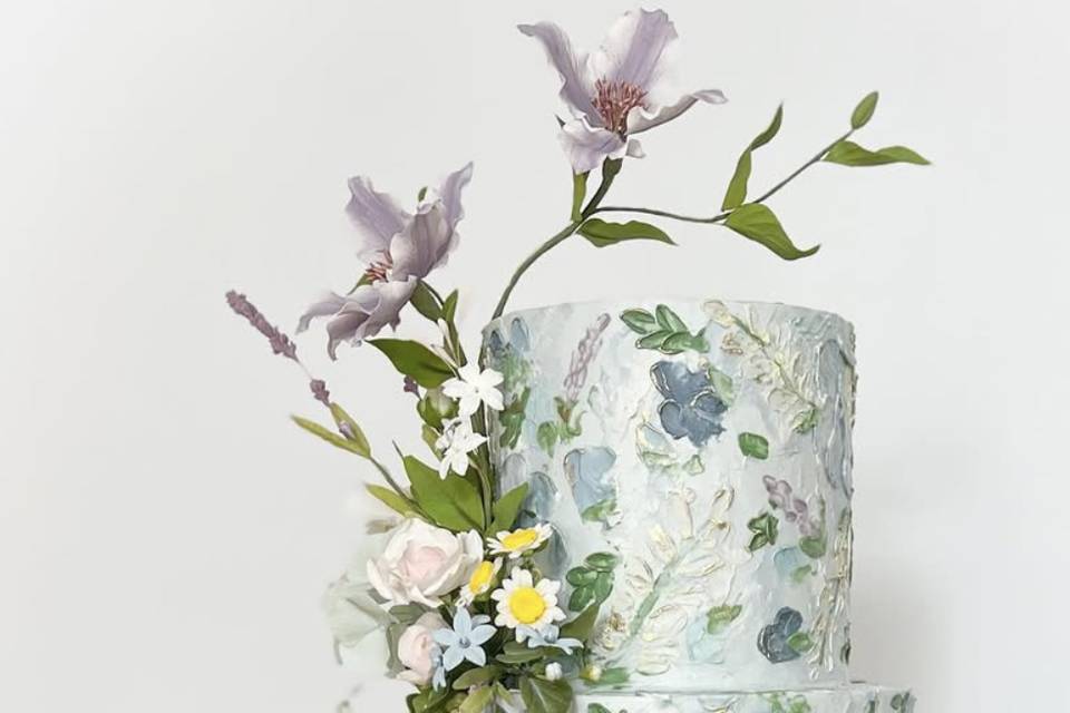 Flourish Cake Design