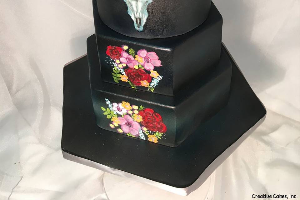 Gothic elegance cake
