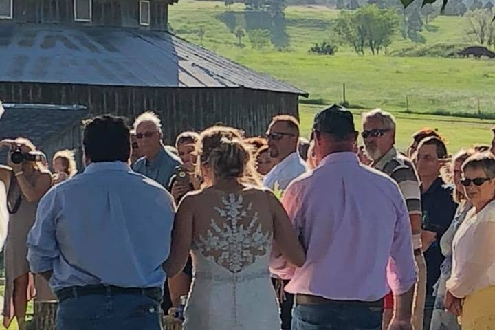 Wedding procession