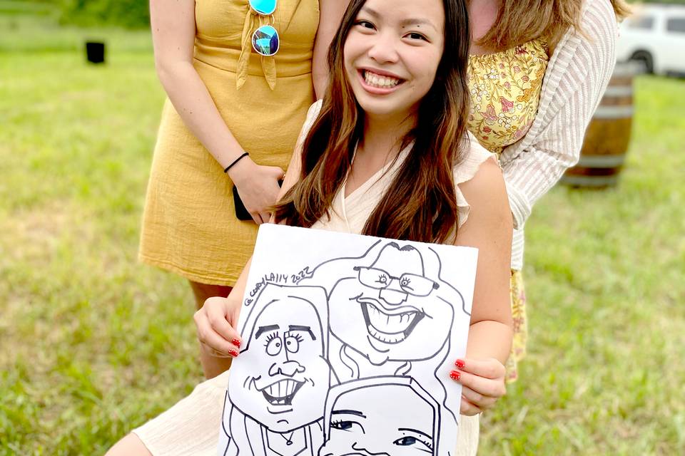 Group caricature