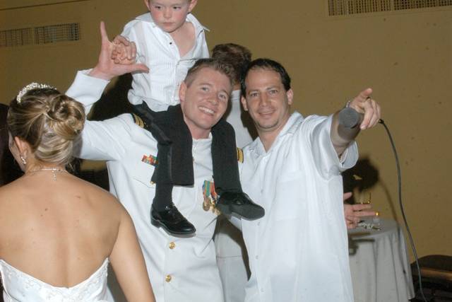 GROOM & DJ NAVY WED