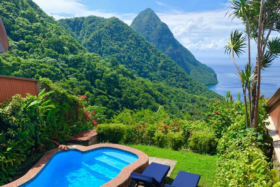 St Lucia's Ladera Resort
