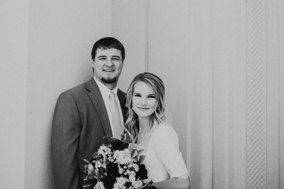 The new Mr and Mrs