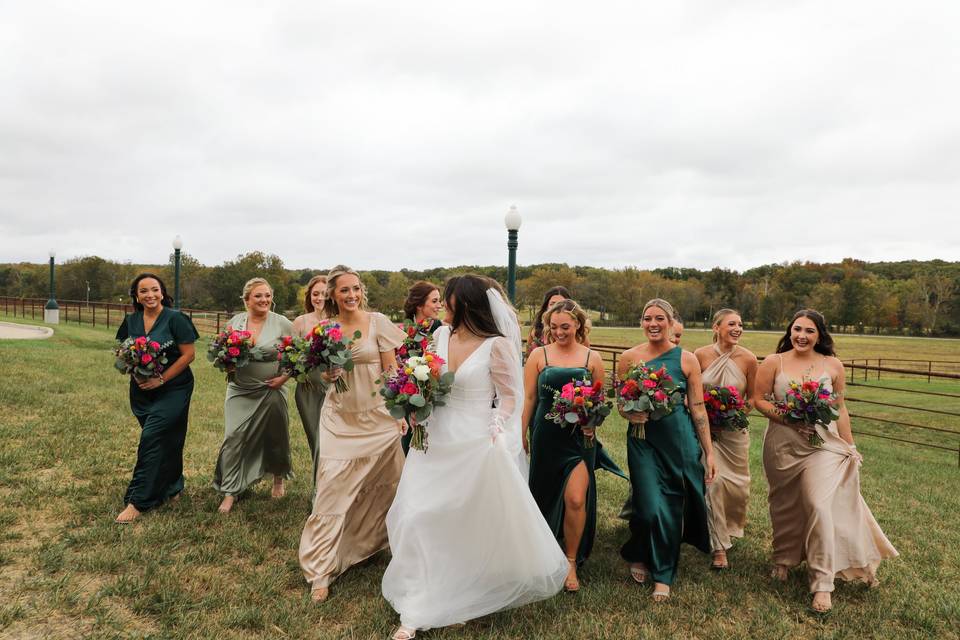 Bridesmaids and the Bride