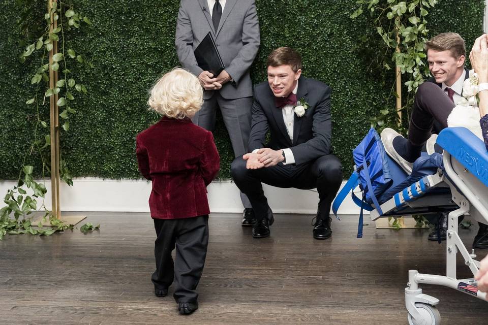 The ring bearer