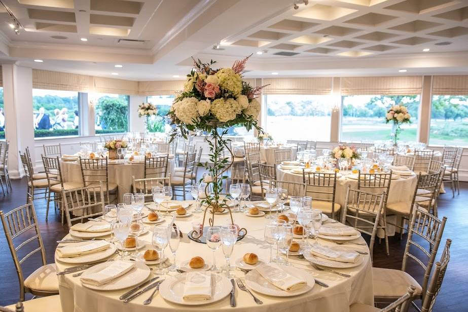 Mixed High & Low Centerpieces