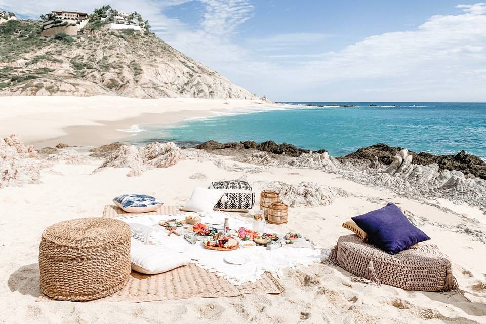 Luxury Beach Picnic and Graze