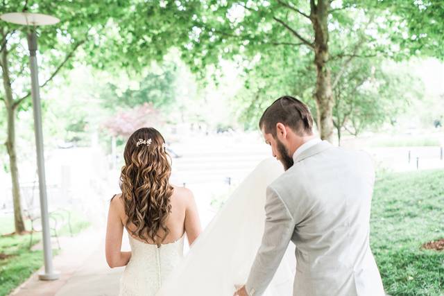 A romantic stroll