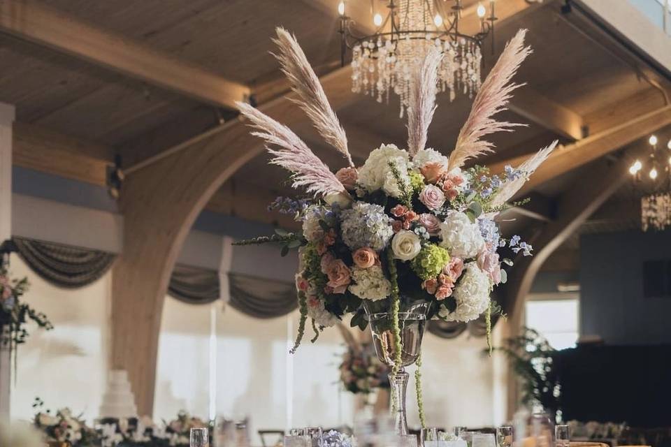 Tall and Elegant Centerpiece