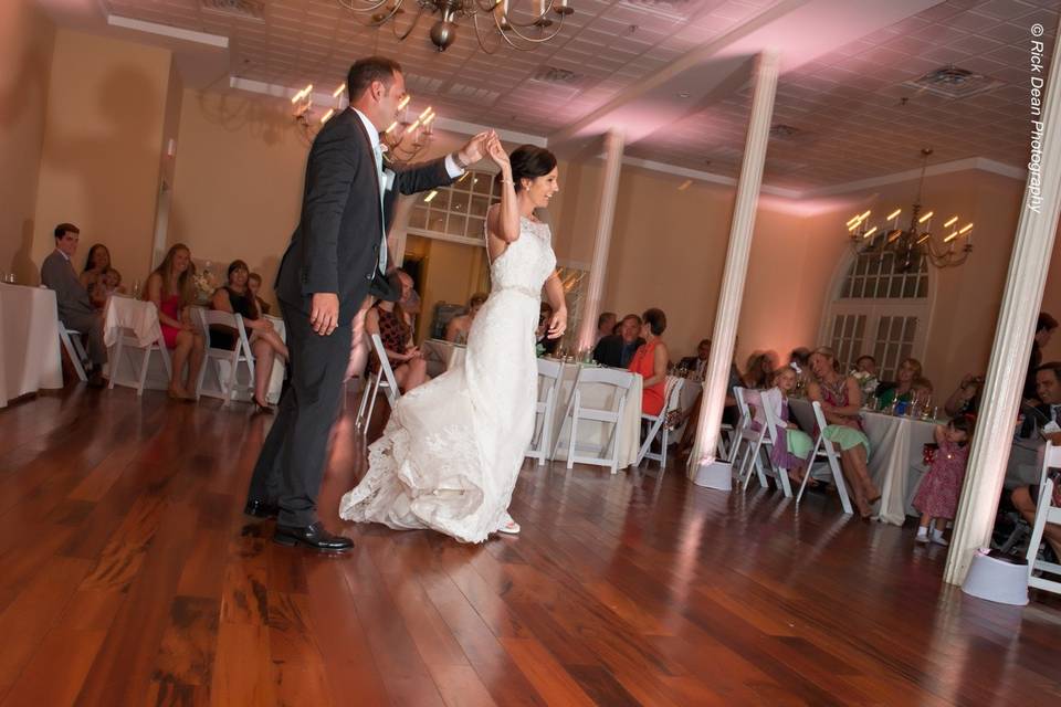 Couple dancing