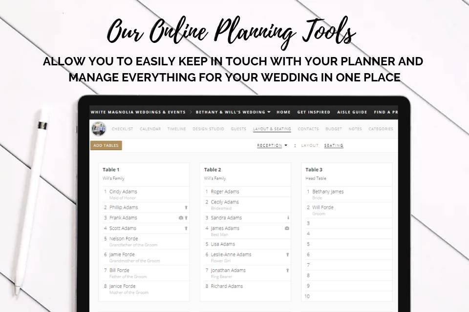 Seating Chart Manager