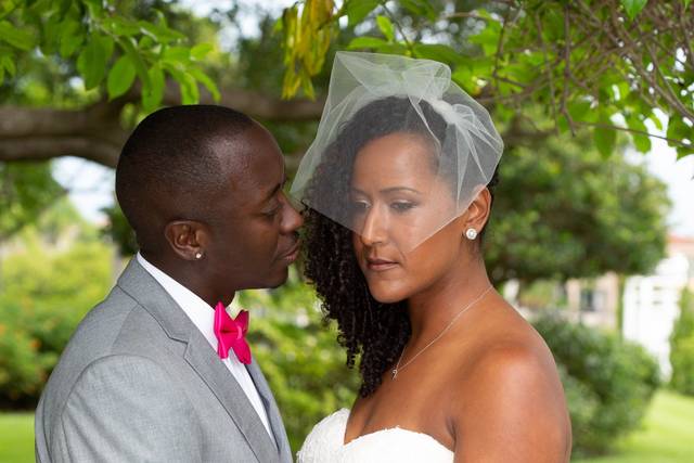 Bride & groom post wedding