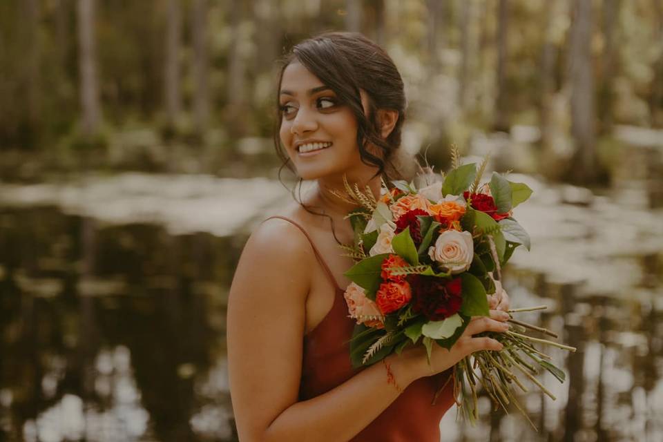 Bridesmaid bouquet