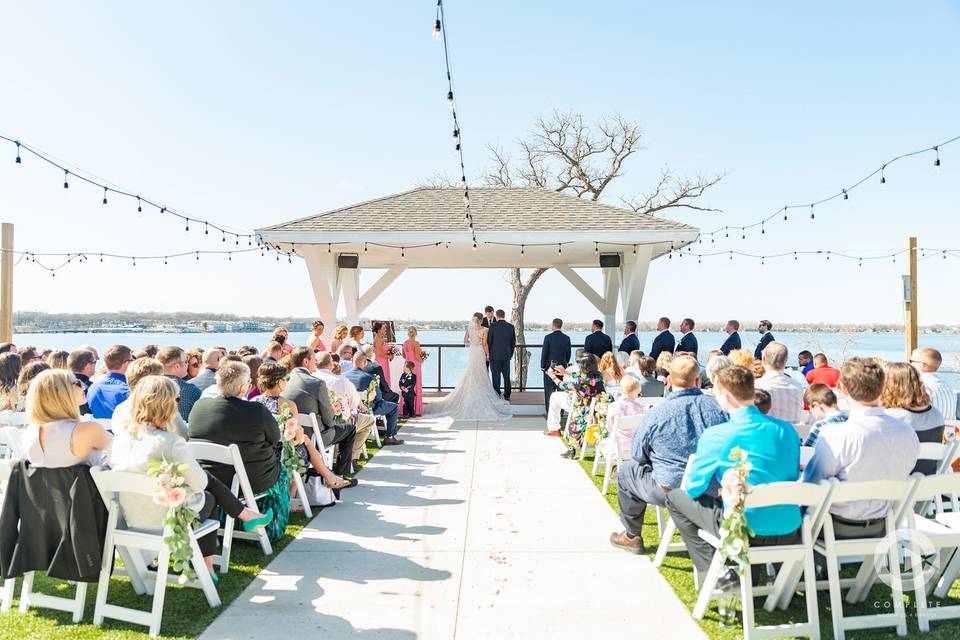Waterfront ceremony