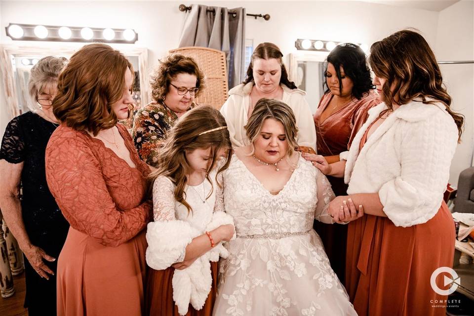 Praying with the Bride