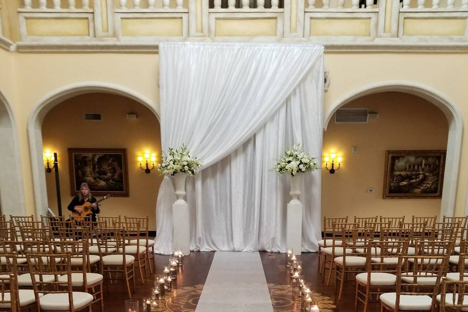 Wedding ceremony stage​