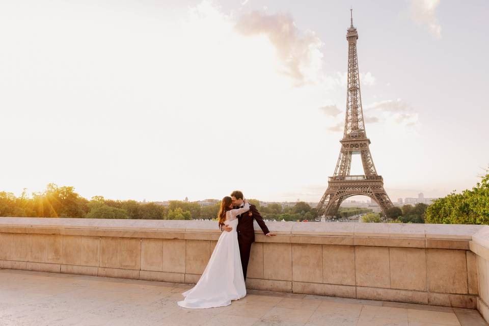 Elopement in paris