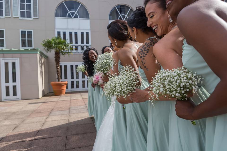 Delicate bouquets