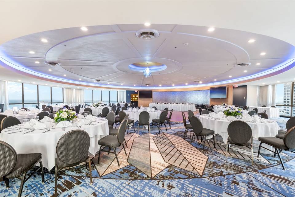 Ballroom setup