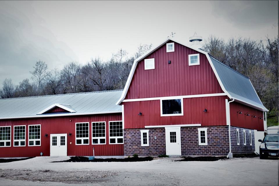 Barn at eve