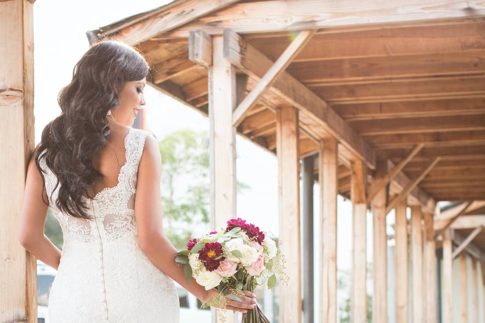 Rustic wedding, Chuck Jones