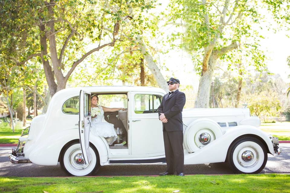 Bride arrival